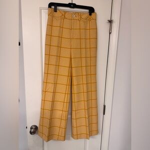 MAEVE PLAID TROUSERS